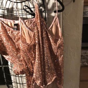 Victoria’s Secret bling top and bottom
